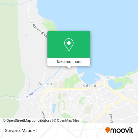 Servpro map