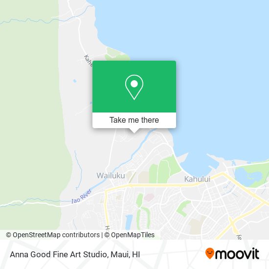 Anna Good Fine Art Studio map