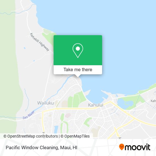 Pacific Window Cleaning map