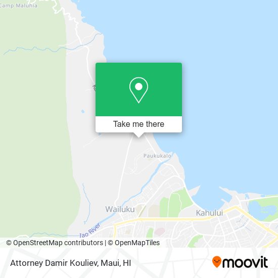 Attorney Damir Kouliev map