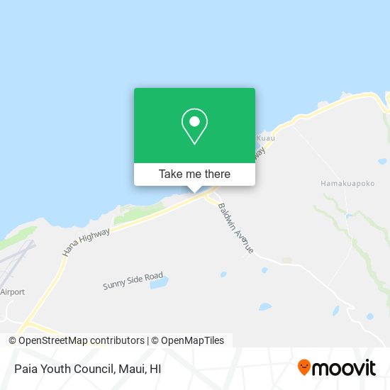 Paia Youth Council map