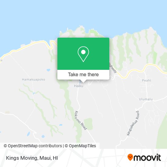 Kings Moving map