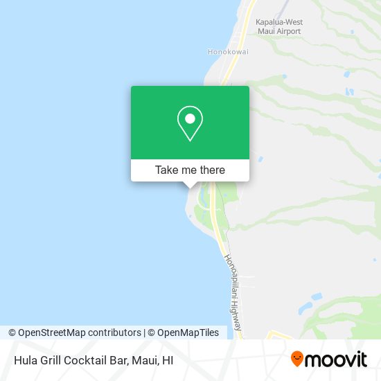 Mapa de Hula Grill Cocktail Bar