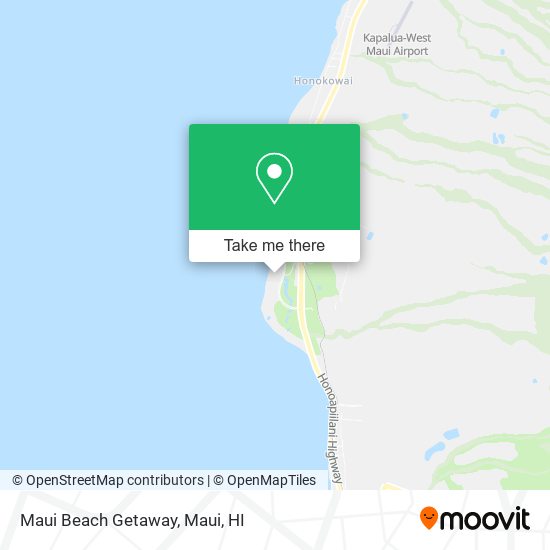 Mapa de Maui Beach Getaway