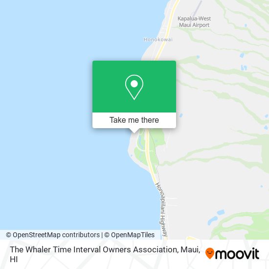 The Whaler Time Interval Owners Association map