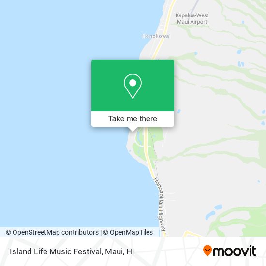 Island Life Music Festival map
