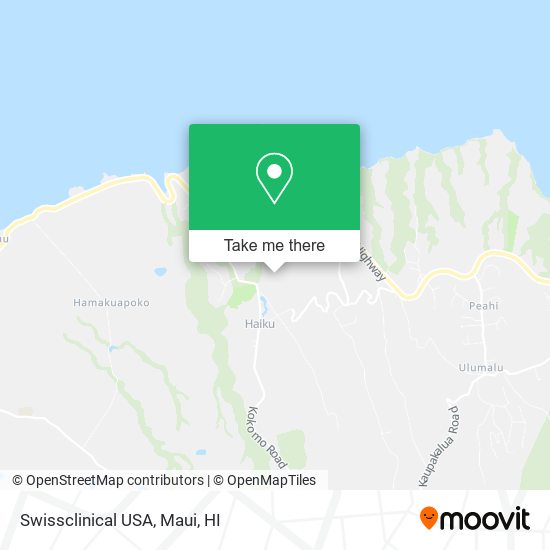 Mapa de Swissclinical USA