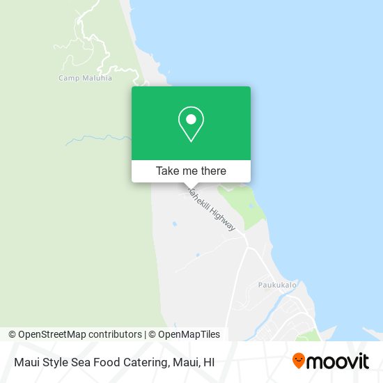 Mapa de Maui Style Sea Food Catering