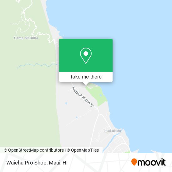 Mapa de Waiehu Pro Shop