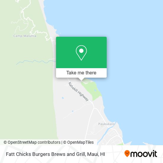 Mapa de Fatt Chicks Burgers Brews and Grill