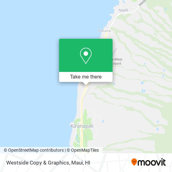 Westside Copy & Graphics map