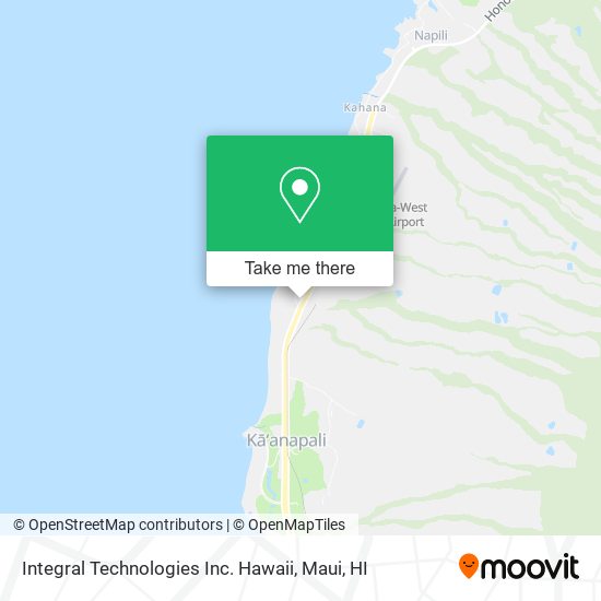 Mapa de Integral Technologies Inc. Hawaii