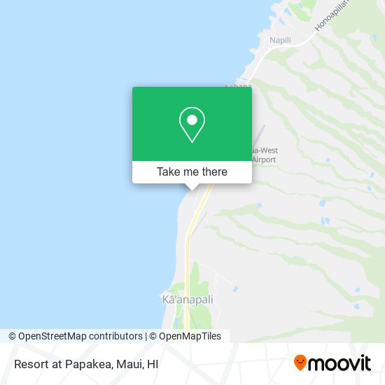 Mapa de Resort at Papakea
