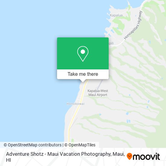 Mapa de Adventure Shotz - Maui Vacation Photography