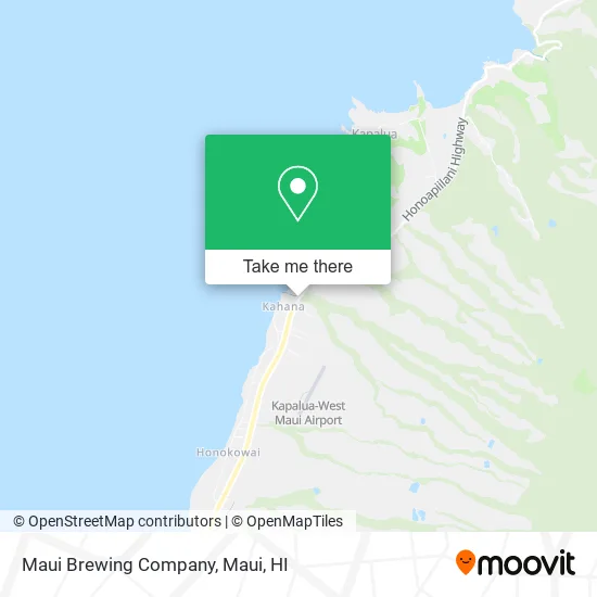 Maui Brewing Company map