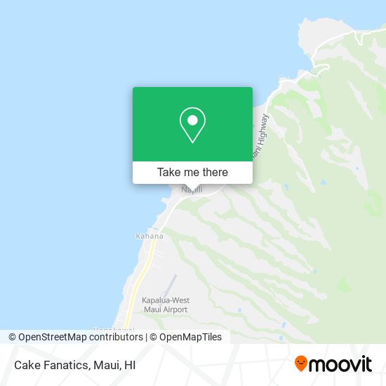 Mapa de Cake Fanatics