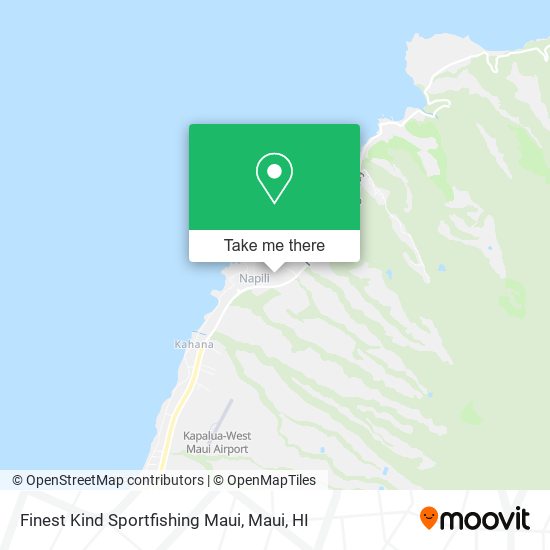 Mapa de Finest Kind Sportfishing Maui