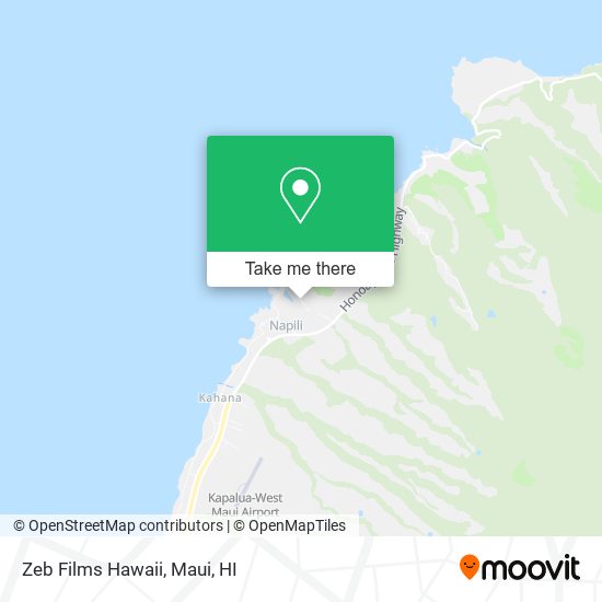 Zeb Films Hawaii map