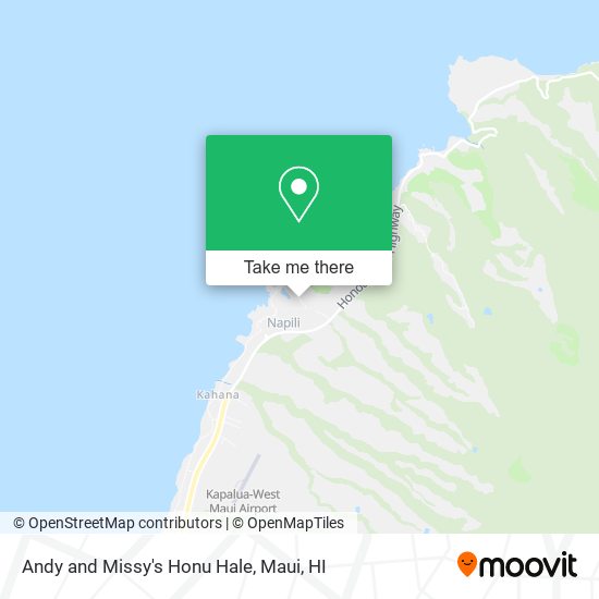 Andy and Missy's Honu Hale map