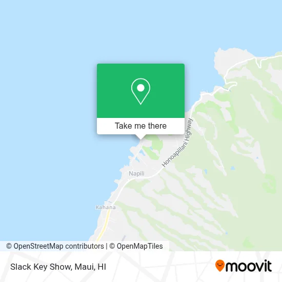 Slack Key Show map