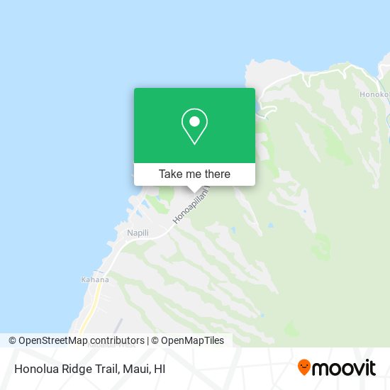 Mapa de Honolua Ridge Trail