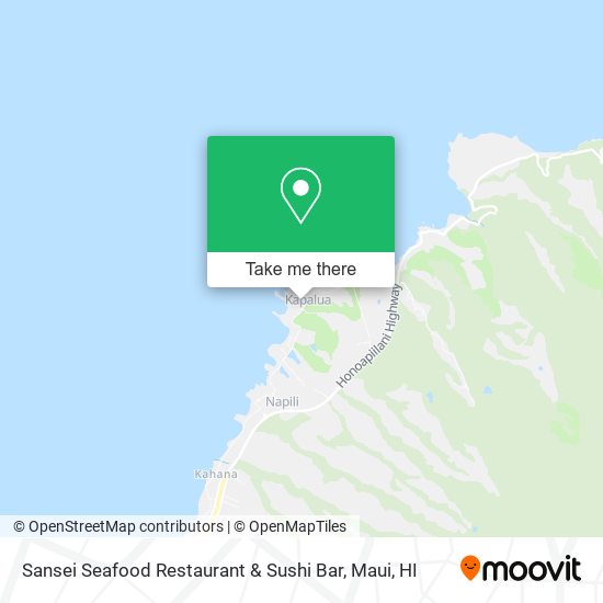 Sansei Seafood Restaurant & Sushi Bar map