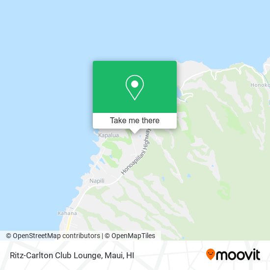 Mapa de Ritz-Carlton Club Lounge