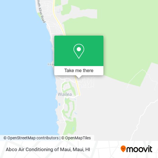 Abco Air Conditioning of Maui map