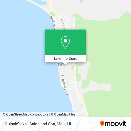 Quinnie's Nail Salon and Spa map