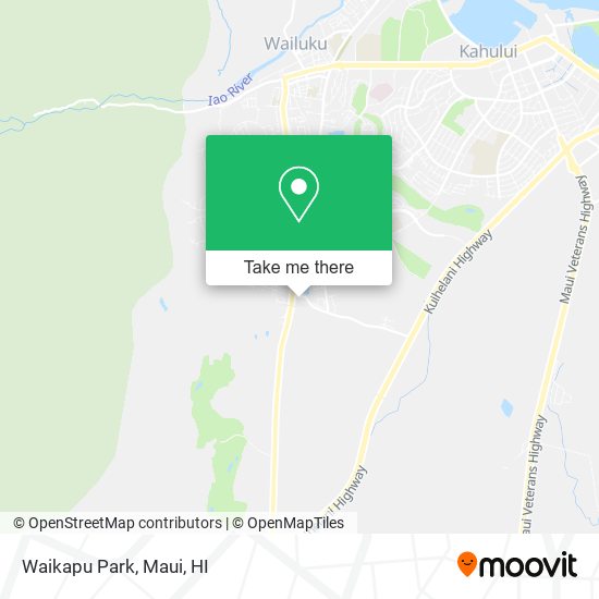 Mapa de Waikapu Park