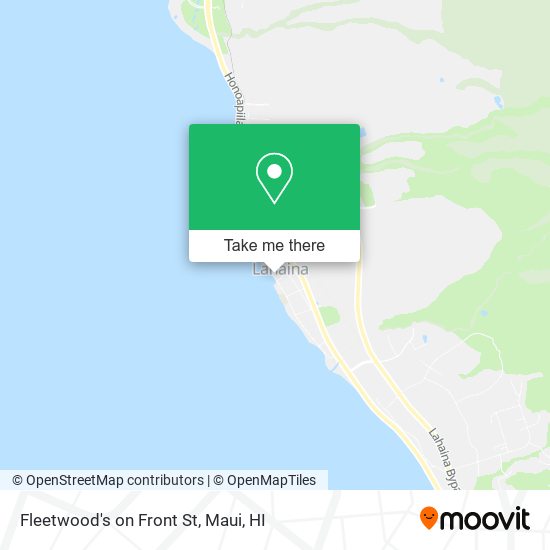 Fleetwood's on Front St map