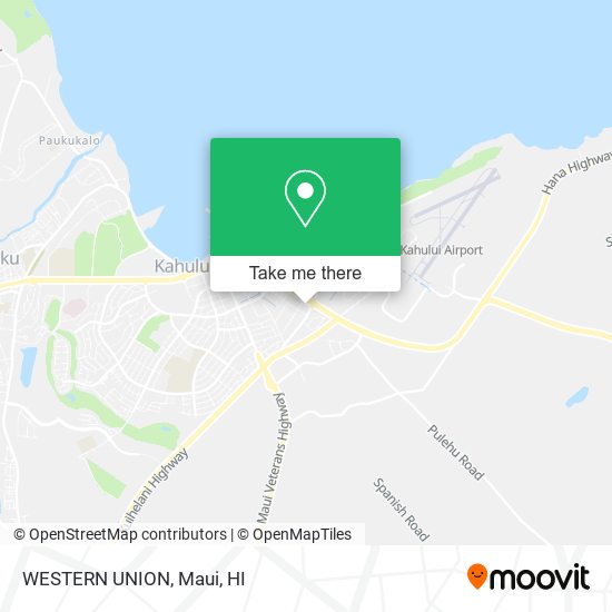 Mapa de WESTERN UNION