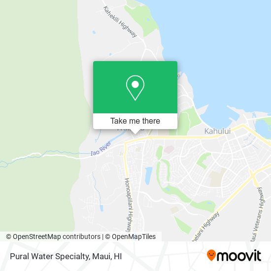 Mapa de Pural Water Specialty