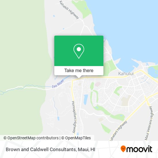 Mapa de Brown and Caldwell Consultants