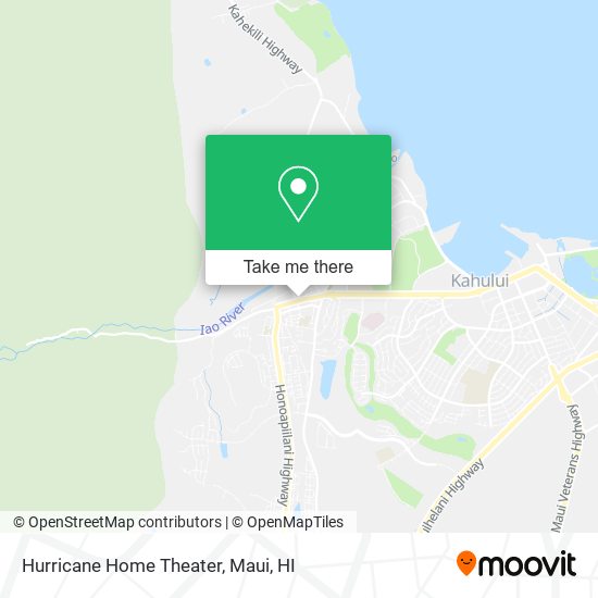Hurricane Home Theater map