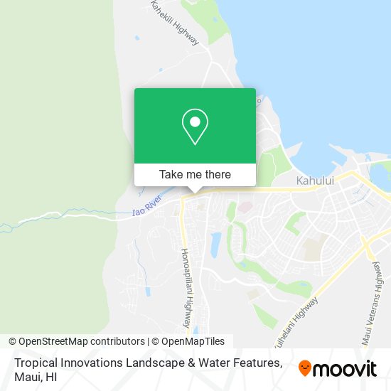 Mapa de Tropical Innovations Landscape & Water Features