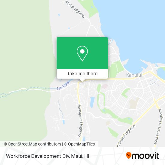 Mapa de Workforce Development Div