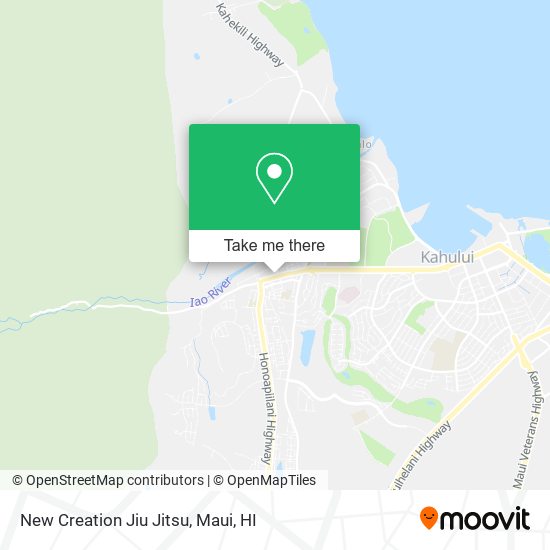 New Creation Jiu Jitsu map