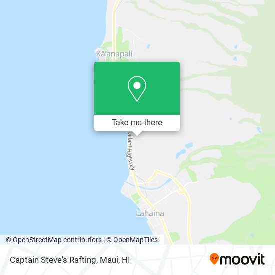 Mapa de Captain Steve's Rafting