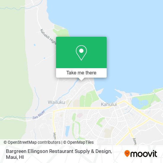 Bargreen Ellingson Restaurant Supply & Design map