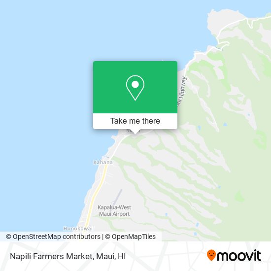 Mapa de Napili Farmers Market