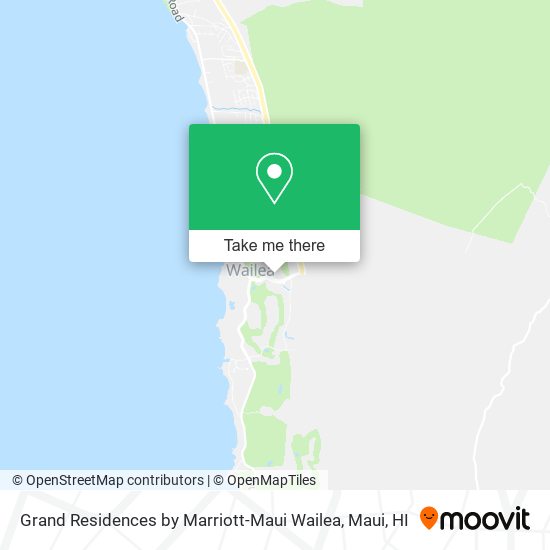 Mapa de Grand Residences by Marriott-Maui Wailea