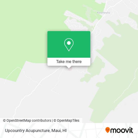 Mapa de Upcountry Acupuncture