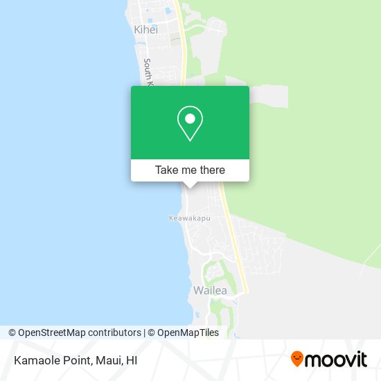 Kamaole Point map