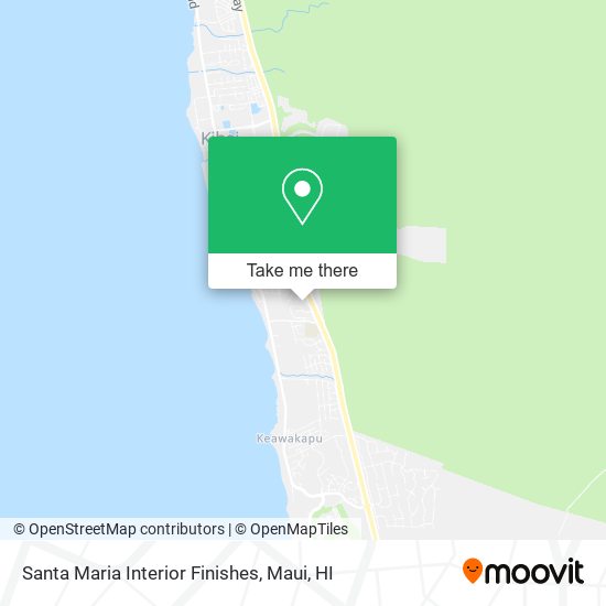 Mapa de Santa Maria Interior Finishes