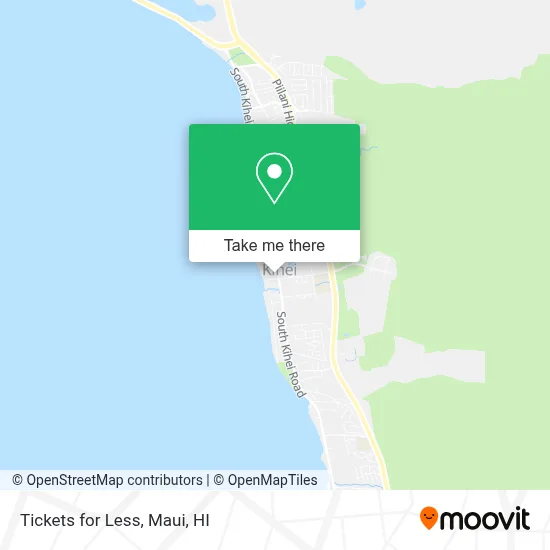 Tickets for Less map