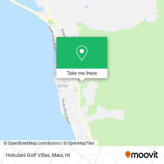 Hokulani Golf Villas map