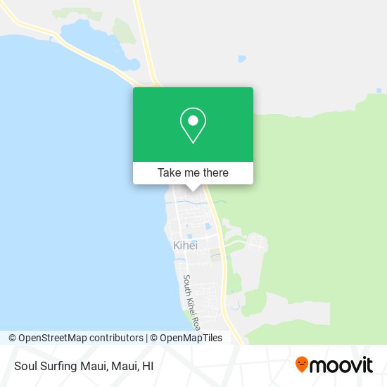 Mapa de Soul Surfing Maui