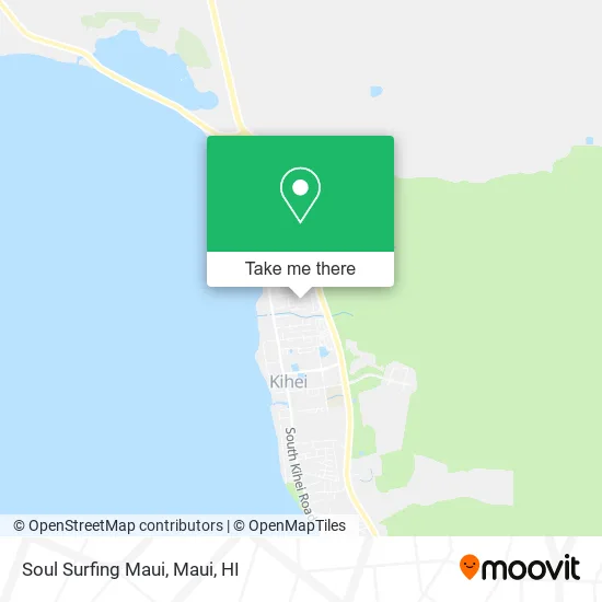 Soul Surfing Maui map