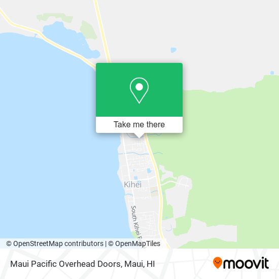 Mapa de Maui Pacific Overhead Doors